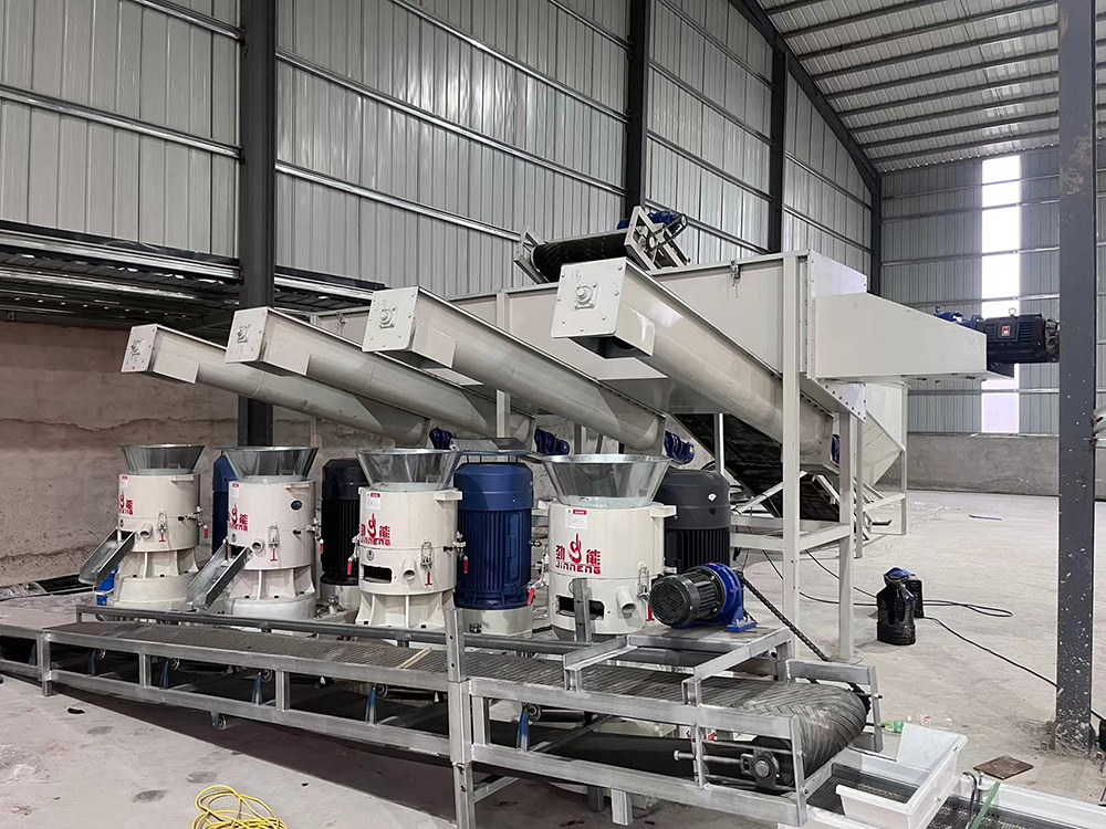 新款550型110千瓦颗粒机