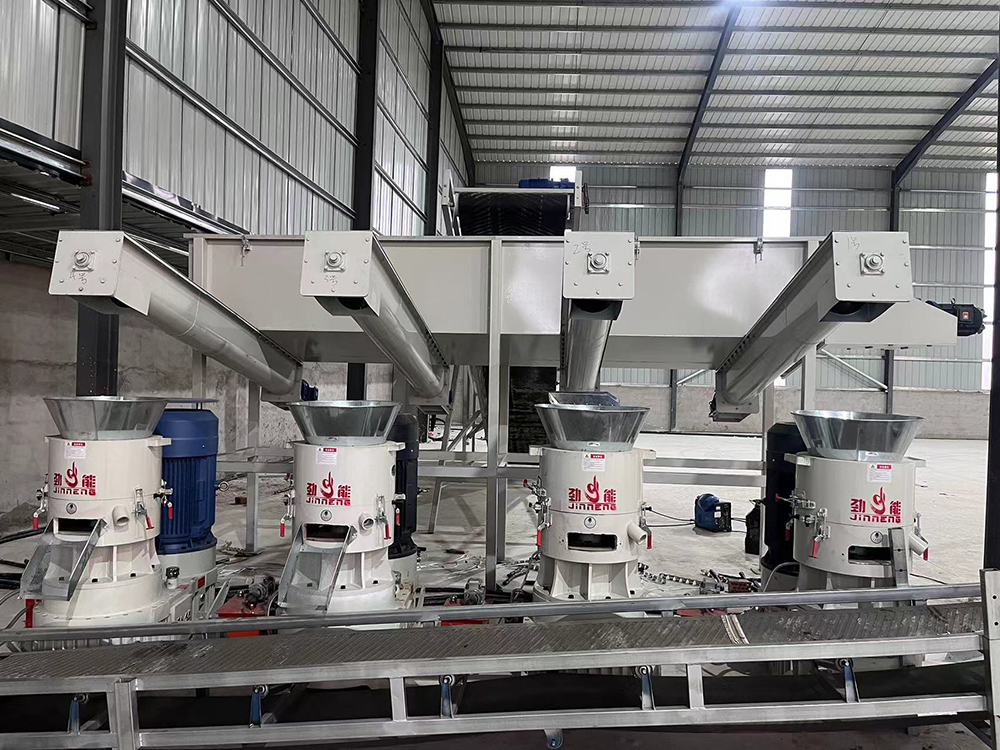 新款550型110千瓦颗粒机